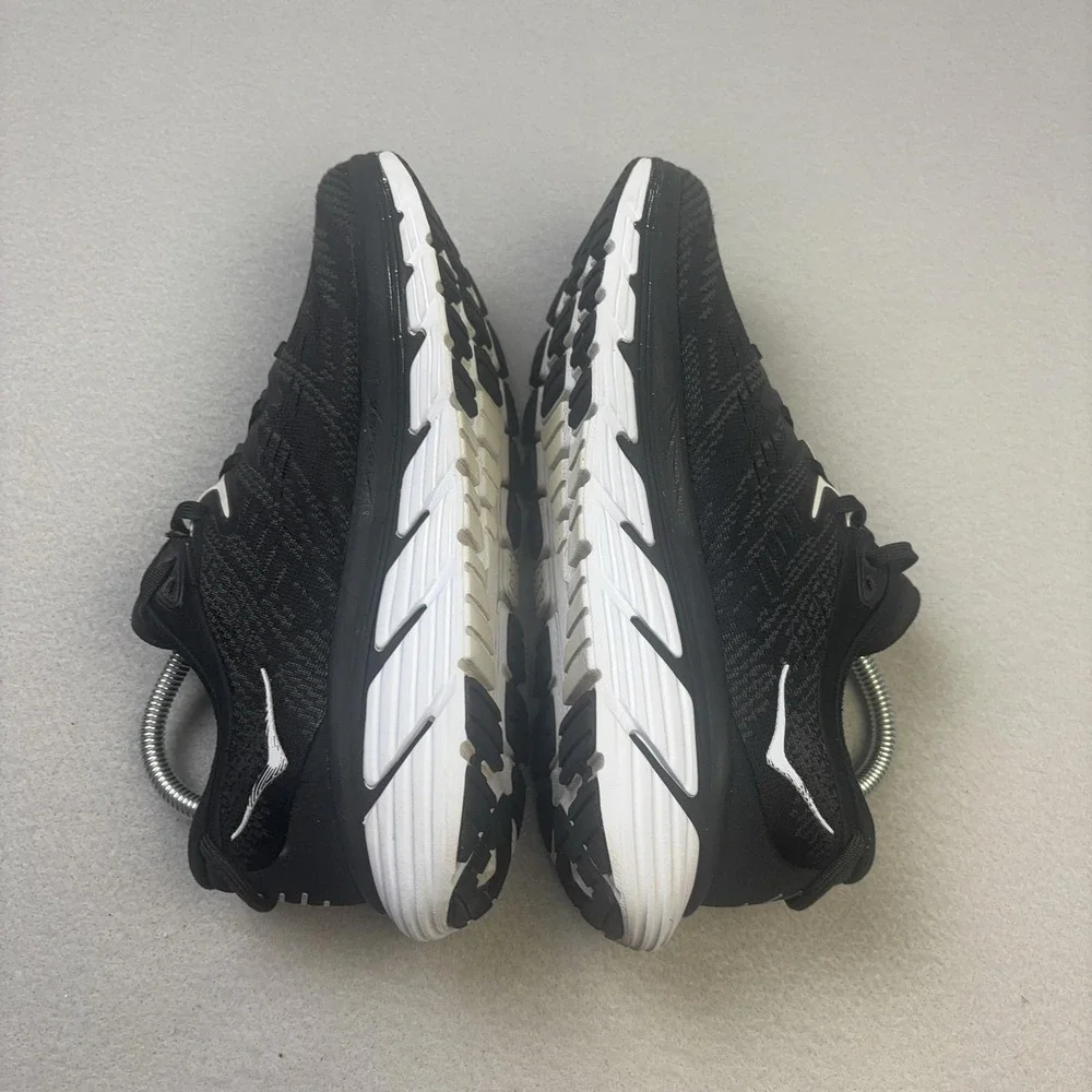 Hoka One One Gaviota 4 Shoes Womens Size 7.5 Black Running Sneakers 1123199 BWHT